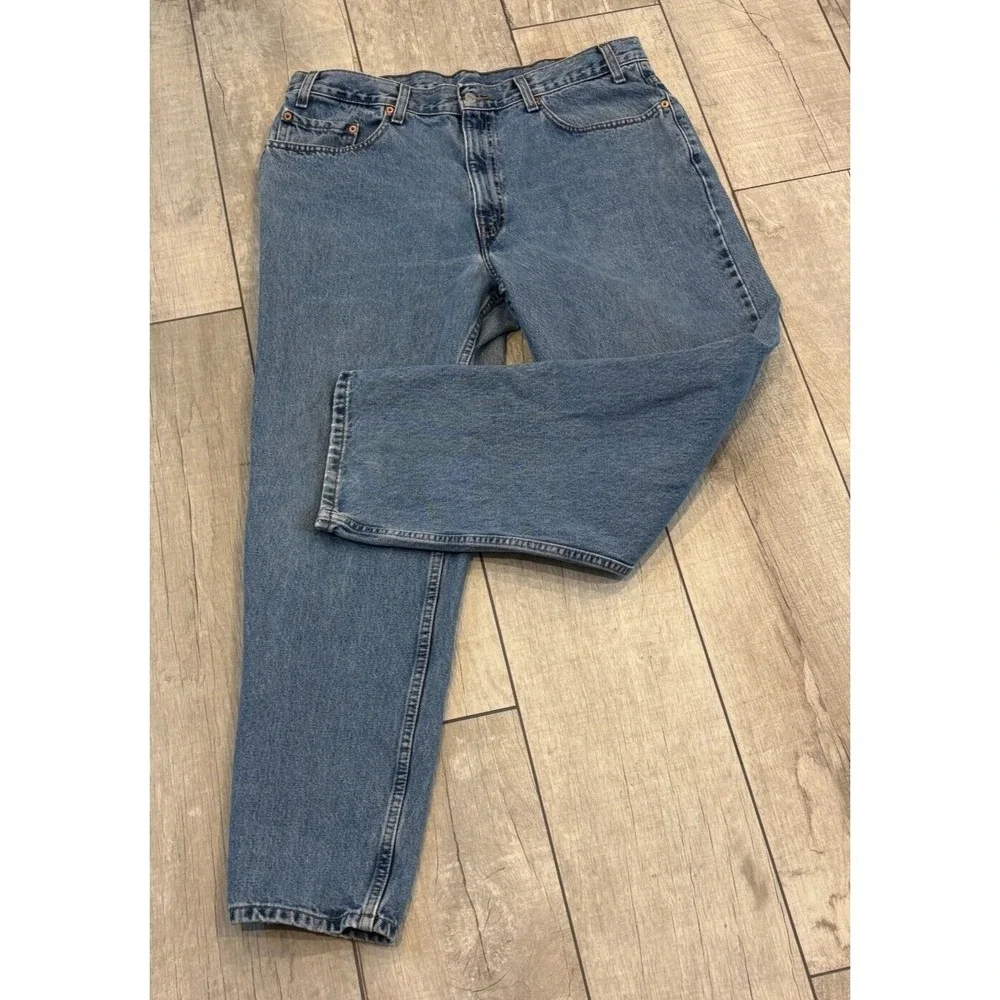 Vintage Y2K Levi's 550 Jeans Mens 37x30 (actual) Blue Denim Relaxed Fit Dad Jean